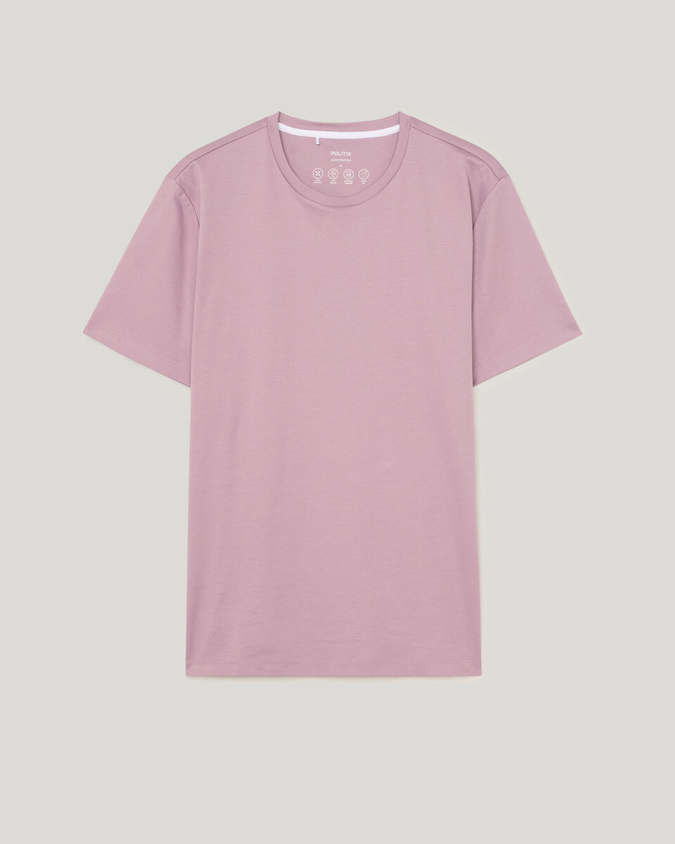 Slim Travel Tee, Mauve, hi-res